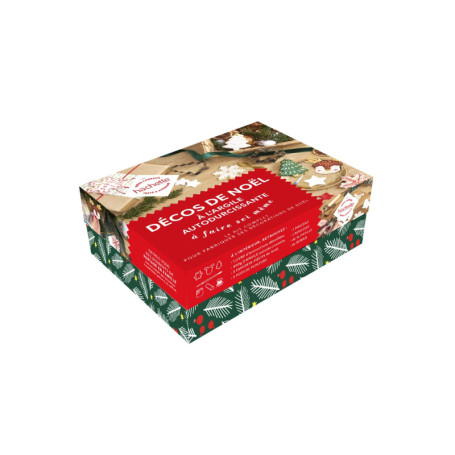 Coffret Décos de Noël à l'argile autodurcissante à faire soi-même