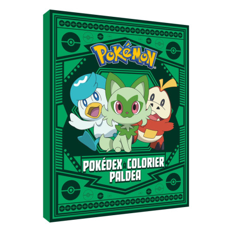 Pokémon - Pokedex à colorier Paldea