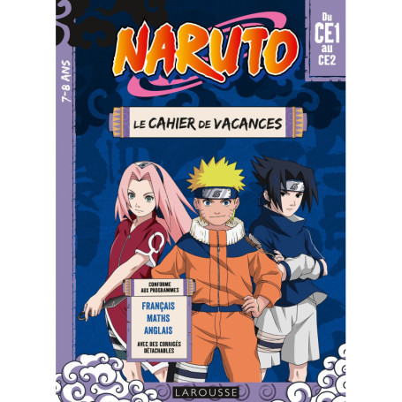 NARUTO - Cahier de vacances du CE1 au CE2