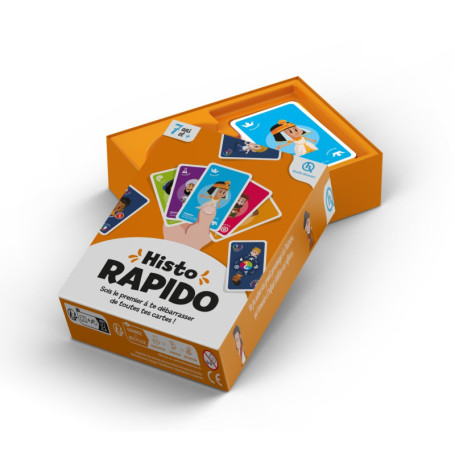 Histo Rapido - Jeu de cartes sur l'Histoire
