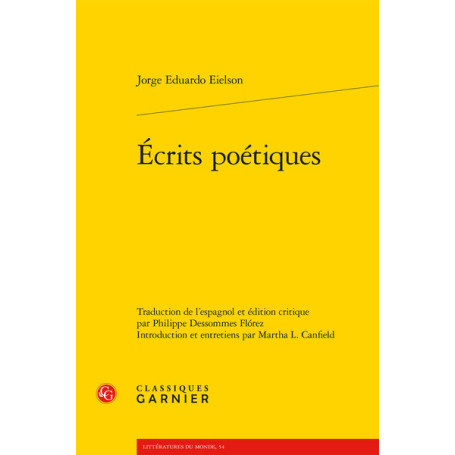 Écrits poétiques