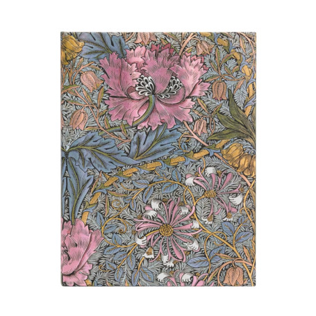 Carnet à couverture rigide Morris Chèvrefeuille Rose - Ultra - Ligné - 144 p.
