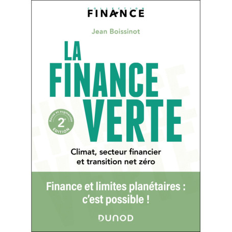 La finance verte - 2e éd.