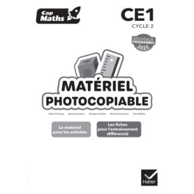 Cap Maths CE1 - Ed. 2025 - Matériel photocopiable