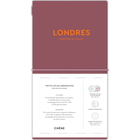 Carnet de voyage Londres - Les Petits Atlas Hédonistes