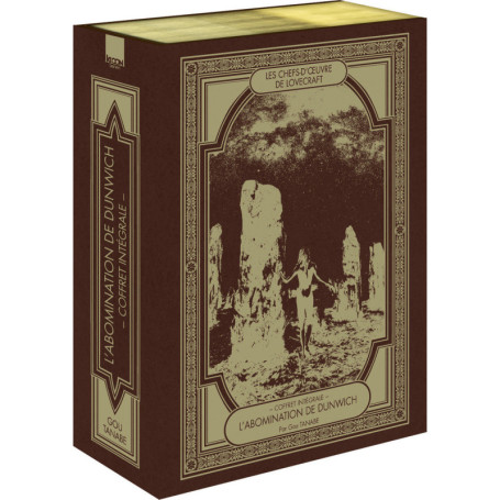 Coffret Les Chefs-d'oeuvre de Lovecraft - L'Abomination de Dunwich vol. 1 à 3