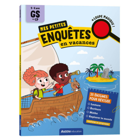 Mes petites enquêtes en vacances - De la GS au CP - 2026