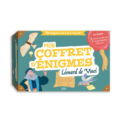 Mon coffret d'énigmes Léonard de Vinci