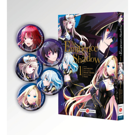 The Eminence in Shadow - vol. 01 - édition limitée badges collector