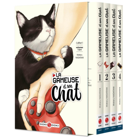 La Gameuse et son chat - Coffret vol. 01 à 04