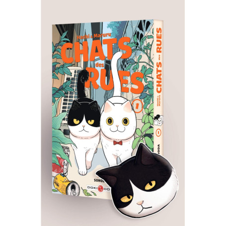 Hachi & Maruru - Chats des rues - vol. 01 + magnet offert - édition limitée