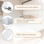 Bedecor -4Pcs (60cm à 200cm) Tendeur Drap Housse Lit Drap Réglable,Tendeurs de Maintien,Convient à Tous Lits et Matelas,Blanc