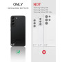 Dexnor pour Coque Samsung Galaxy S22 Plus 5G avec Protection d'écran intégrée Coque de Protection intégrale Antichoc à 360 degré