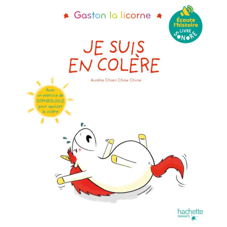 Livre son - Les émotions de Gaston - Je suis en colère