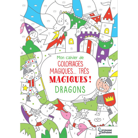 Coloriages magiques très magiques, Dragons