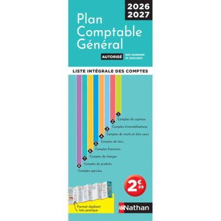 Plan comptable général 2026/2027