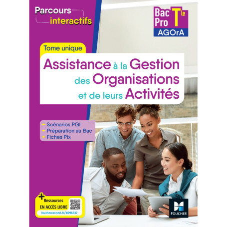 Parcours interactifs - Tome unique AGOrA - Tle Bac Pro - Éd. 2026 - Livre élève