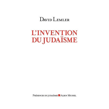 L'Invention du judaïsme