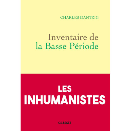 Inventaire de la basse période