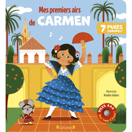 Mes premiers airs de Carmen - Livre sonore pour enfants