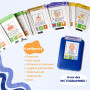 Carte Parlante Montessori Francais avec des Pictogramme - Cartes Parlantes Français | Apprendre Les Mots et Les Phrases | J’appr