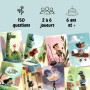 Cartes à raconter pour Enfants I 150 Questions adaptées aux Enfants I Un Cadeau Qui renforce la Relation Parent-Enfant et la Ple