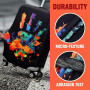 Samlonge Housse Bagage Lavable, Housse de valisse Bagage Élastique, Couverture bagage Souple, Polyester Lavable et Durable, Prot