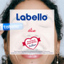 LABELLO Sun ProtectProtection Solaire FPS 50 (1 x 5,5 ml), stick lèvres protection UVA/UVB & hydratation 24 h, baume à lèvres au