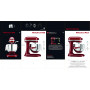 KitchenAid HEAVY DUTY ROBOT PÂTISSIER À BOL RELEVABLE 6,6L - ROUGE EMPIRE 5KSM70JPXEER