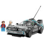 LEGO Speed Champions La Machine à Remonter Le Temps de Retour vers Le Futur - Jouet Voiture - Maquette avec Minifigurines de Doc