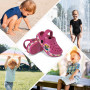 Sabots Mules Enfant Pantoufles été Respirant Chaussures de Jardin Fille Garçon Dinosaure Sandales de Plage Maison Antidérapant C