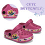 Sabots Mules Enfant Pantoufles été Respirant Chaussures de Jardin Fille Garçon Dinosaure Sandales de Plage Maison Antidérapant C