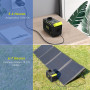 MARBERO Station Électrique Portable 24,000mAh Generateur Electrique Portable 88,8Wh Batterie Externe avec Prise 80W 220V USB C L