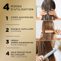 Pantene Pro-V Lisse & Soyeux Après-Shampoing 3 Minute Miracle 220ml pour Cheveux Frisés et Secs, Formule Pro-V avec Active Nutri