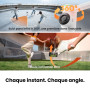 Insta360 Flow 2 Pro stabilisateur pour iPhone et Android avec suivi par l'IA, lumière d’appoint, perche à selfie et trépied inté