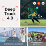 Insta360 Flow 2 Pro stabilisateur pour iPhone et Android avec suivi par l'IA, lumière d’appoint, perche à selfie et trépied inté
