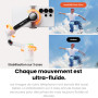 Insta360 Flow 2 Pro stabilisateur pour iPhone et Android avec suivi par l'IA, lumière d’appoint, perche à selfie et trépied inté