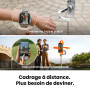 Insta360 Flow 2 Pro stabilisateur pour iPhone et Android avec suivi par l'IA, lumière d’appoint, perche à selfie et trépied inté