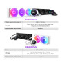 NZXT Kraken Elite 420 RGB 2025 - Refroidisseur liquide AIO pour CPU - Radiateur 420mm - Ventilateur F420 RGB Core - LCD IPS 2,72