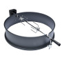 onlyfire BRK-6025 Rôtissoire Électrique pour Barbecue Weber 57 cm - Tournebroche pour BBQ Weber Kettle - Accessoire pour Barbecu