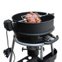 onlyfire BRK-6025 Rôtissoire Électrique pour Barbecue Weber 57 cm - Tournebroche pour BBQ Weber Kettle - Accessoire pour Barbecu
