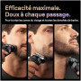 Braun Rasoir Electrique Homme Series 9+ PRO 9660CCPS Noir, Etanche, Lames De Précision Ultra-Fines Et Tondeuse Pro Trimmer Pour