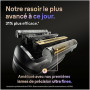Braun Rasoir Electrique Homme Series 9+ PRO 9660CCPS Noir, Etanche, Lames De Précision Ultra-Fines Et Tondeuse Pro Trimmer Pour