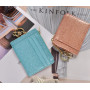 ehsbuy Mince Portefeuille Porte Carte Bancaire en Cuir RFID Bloquant Fermeture à Glissière Porte-Monnaie Porte-Clés pour Femmes 