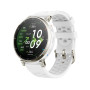 Amazfit Active 3 Premium Montre Connectée GPS pour Running, Écran AMOLED 1,32" en Saphir, Autonomie 12 Jours, 4 Go, NFC, Cartes 