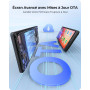 Krunia Écran Portable sans Fil 9,26" CarPlay Voiture avec 4K Dashcam & Arrière HD pour Apple Car Play & Android Auto, Mises à Jo