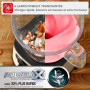 Moulinex Blender électrique, 1200 W, Bol verre capacité utile 1,5 L, Mixeur Smoothie, Technologie de lames Powelix, Haute qualit