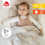 Fehn Couverture Douillette avec Paresseux, pour Bébés et Tout-Petits dès 0 Mois, Tapis d'Éveil, Doudou ou Plaid pour Les Câlins 