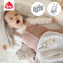 Fehn Couverture Douillette avec Paresseux, pour Bébés et Tout-Petits dès 0 Mois, Tapis d'Éveil, Doudou ou Plaid pour Les Câlins 