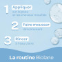 BIOLANE - Lot de 4 Gels Corps Et Cheveux 2 en 1 - Gel Lavant - 750ml - 97% Origine Naturelle - Doux - Peaux Sensibles - Cheveux 